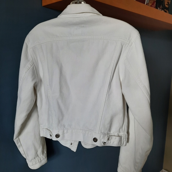 Denim jacket white Brody - Picture 2 of 2